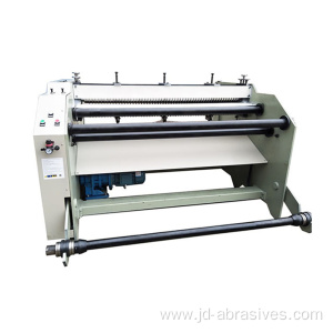 jumbo roll slitting machine for cutting abrasive cloth